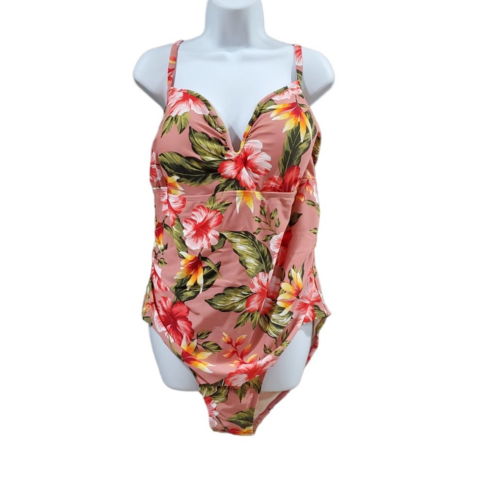 KONA SOL One Piece High Coverage Swimsuit   24W